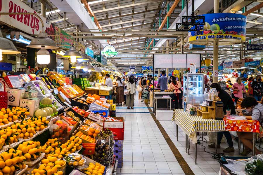 OuTor Kor-marchés de Bangkok