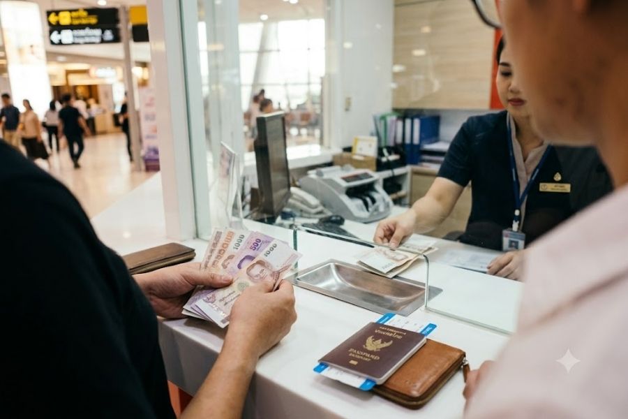 où changer de l'argent en Thailande
