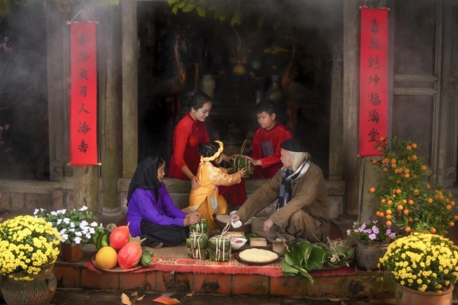 la famille toujours avant tout au Vietnam