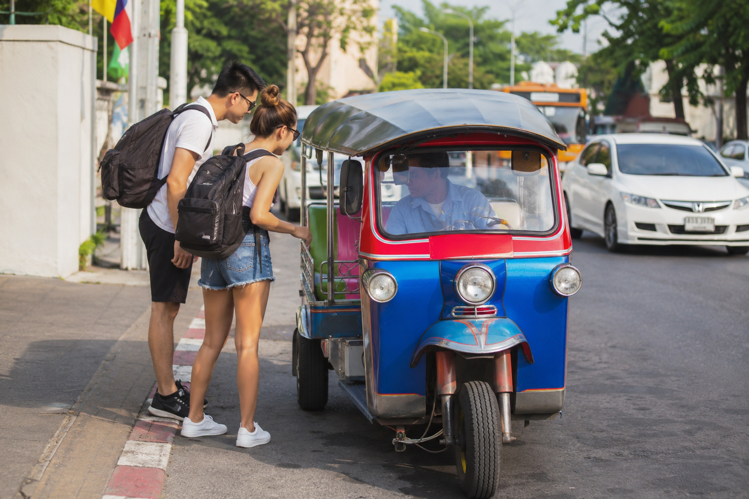 7. Faire confiance au premier tuk-tuk venu