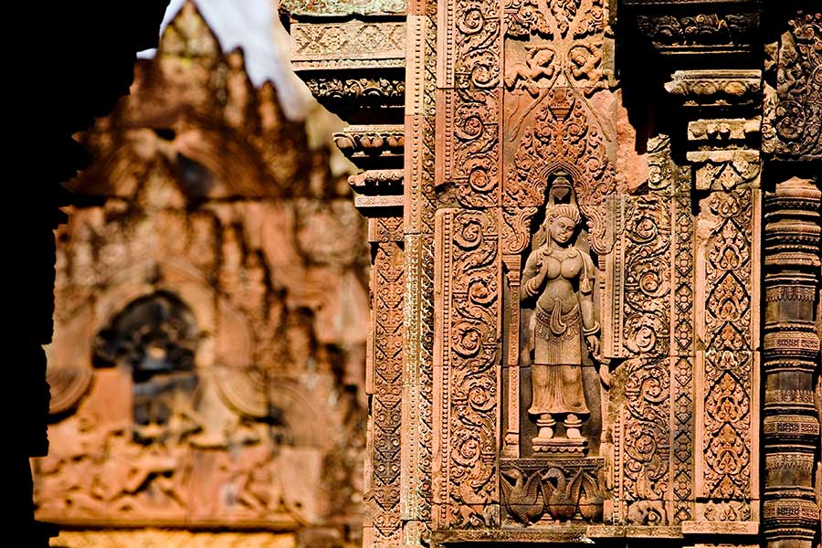 Architecture du temple de Banteay Srei