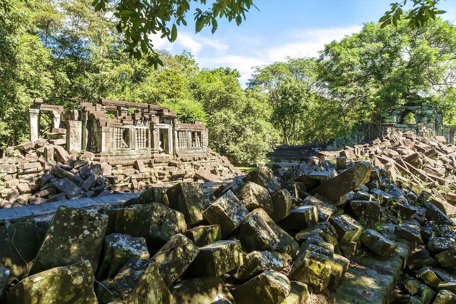 Beng Mealea, un temple mystérieux du Cambodge