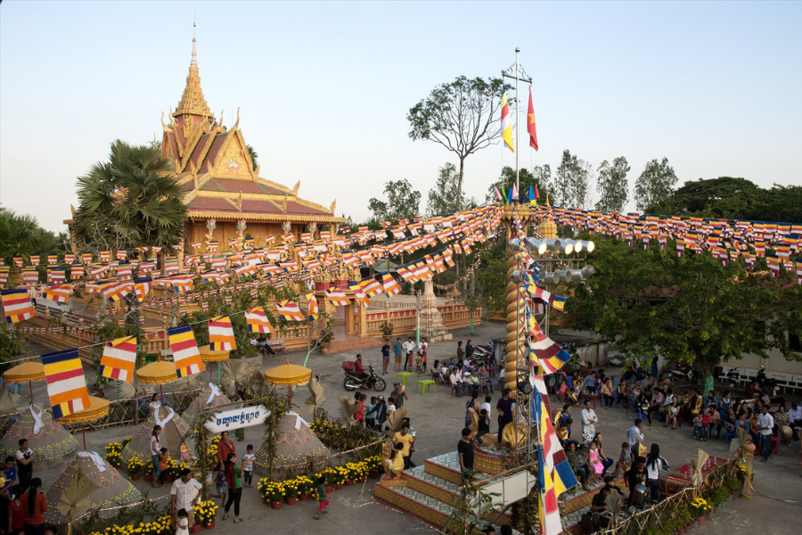 L’ambiance festive du Chol Chnam Thmay au Cambodge