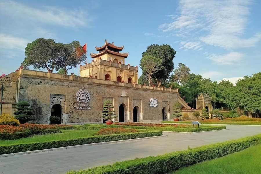 La visite de la citadelle impériale de Thang Long est également l'une des activités authentiques à Hanoï