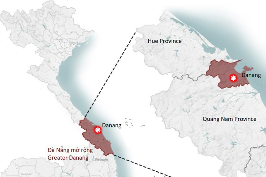 Da Nang se situe au centre de la route des patrimoines du Vietnam