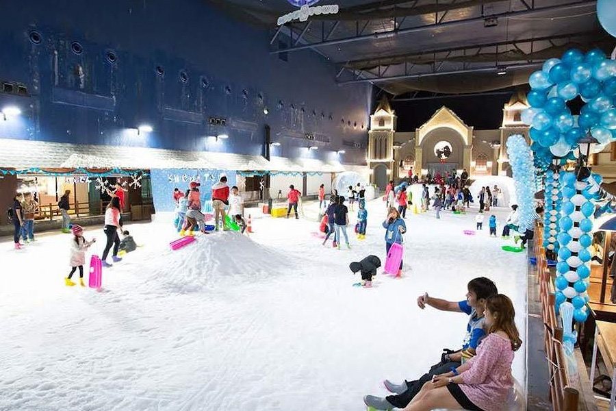 Snow Town à Dream World Bangkok 