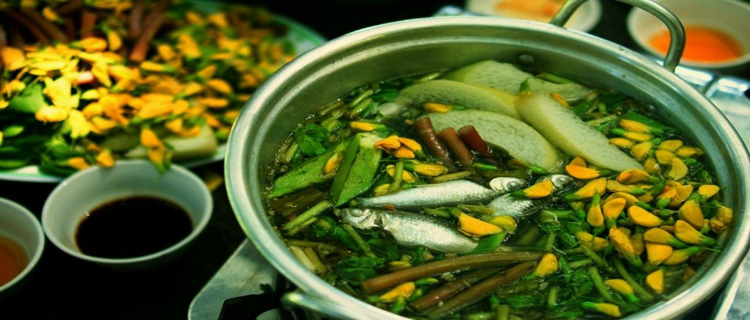 Hot pot Cu Lao - saveurs du Mékong