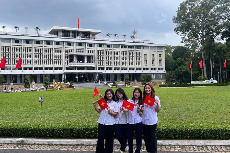 ho chi minh ville pendant la fete national du VN