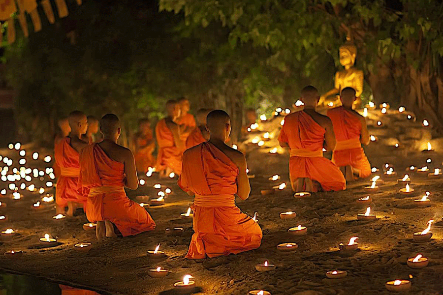 Méditation et enseignements spirituels en Vesak