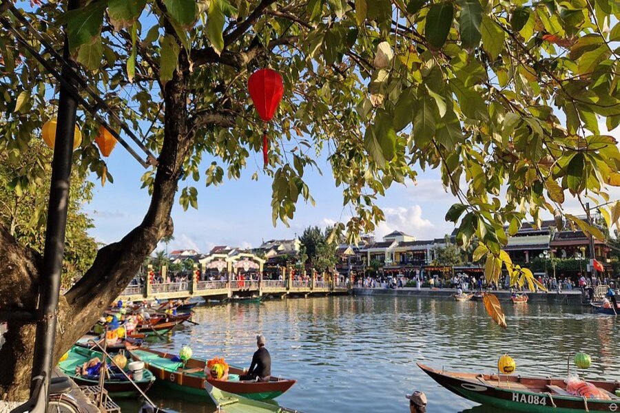 Croisière paisible sur la rivière Thu Bon à Hoi An
