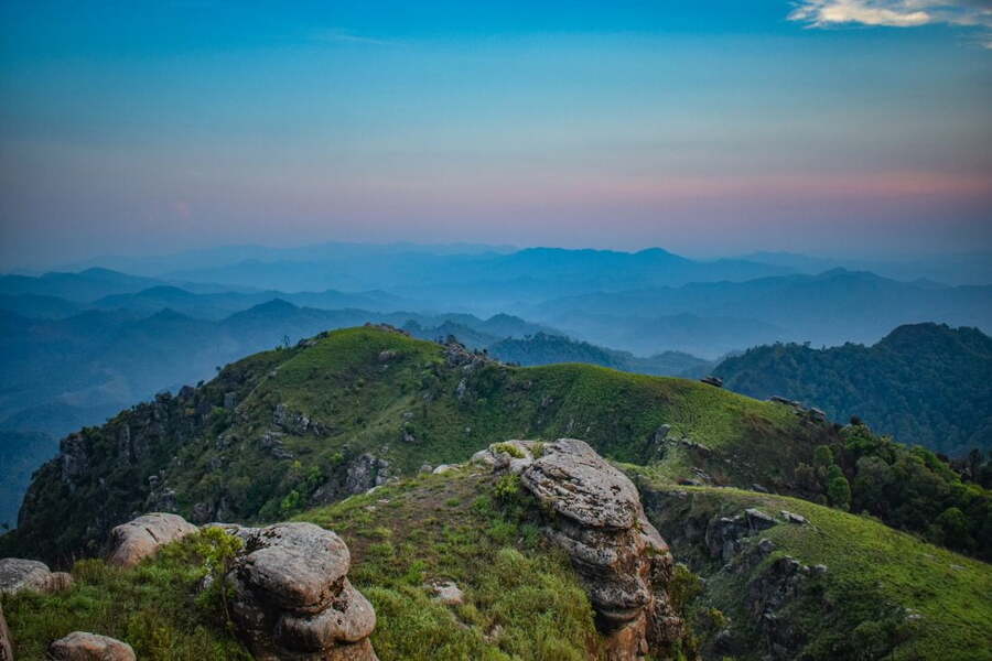 Nord du Laos est connu pour ses paysages montagneux spectaculaires