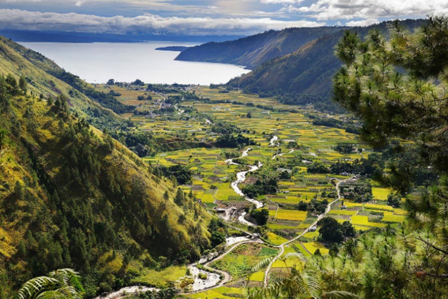 North Sumatra - deuxième plus grande île en Indonésie
