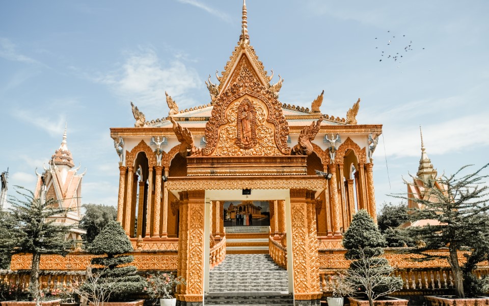 Découverte générale de la pagode Ang, joyau spirituel du delta du Mékong