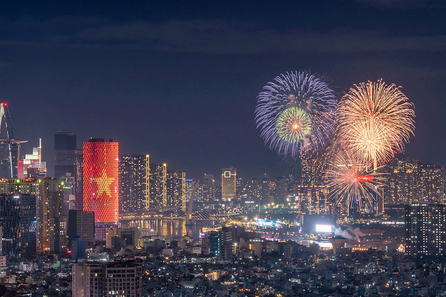 Les spectacles et feux d’artifice en centre-ville