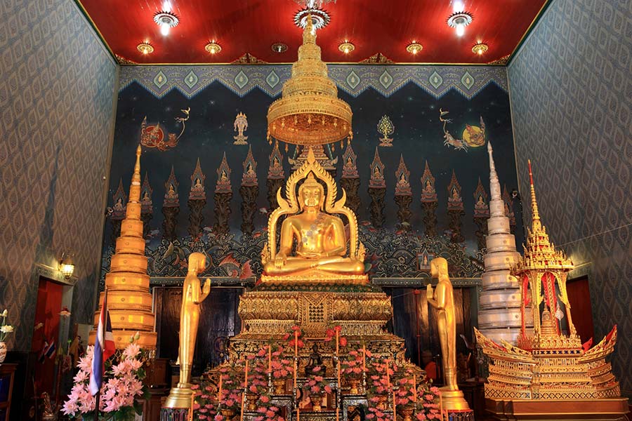 Temple de Wat Tha Luang à la province de Phichit