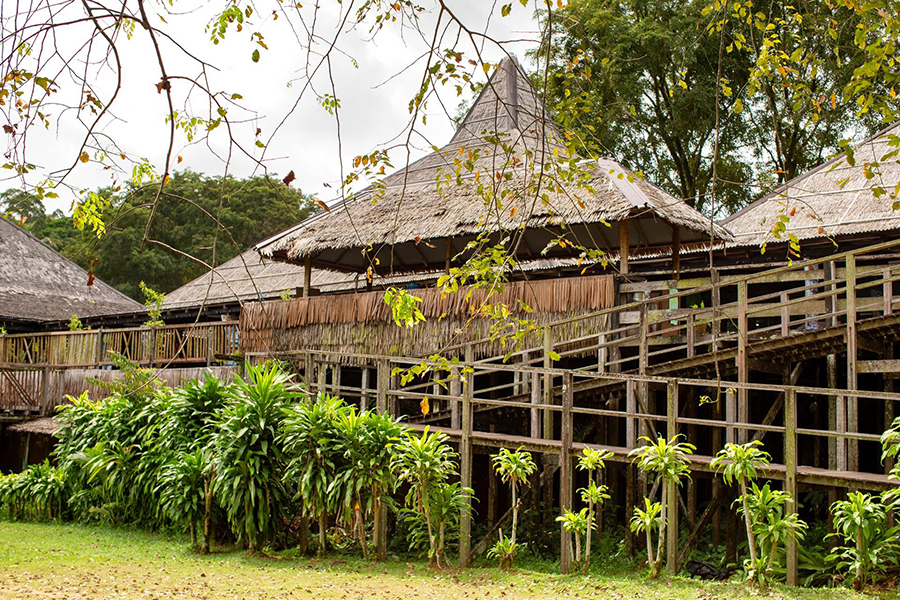 Villages traditionnels à Sarawak