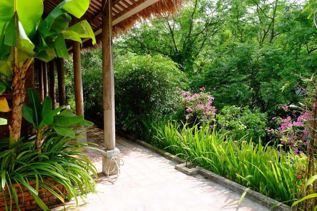 Jardin du village de Bach Thuan