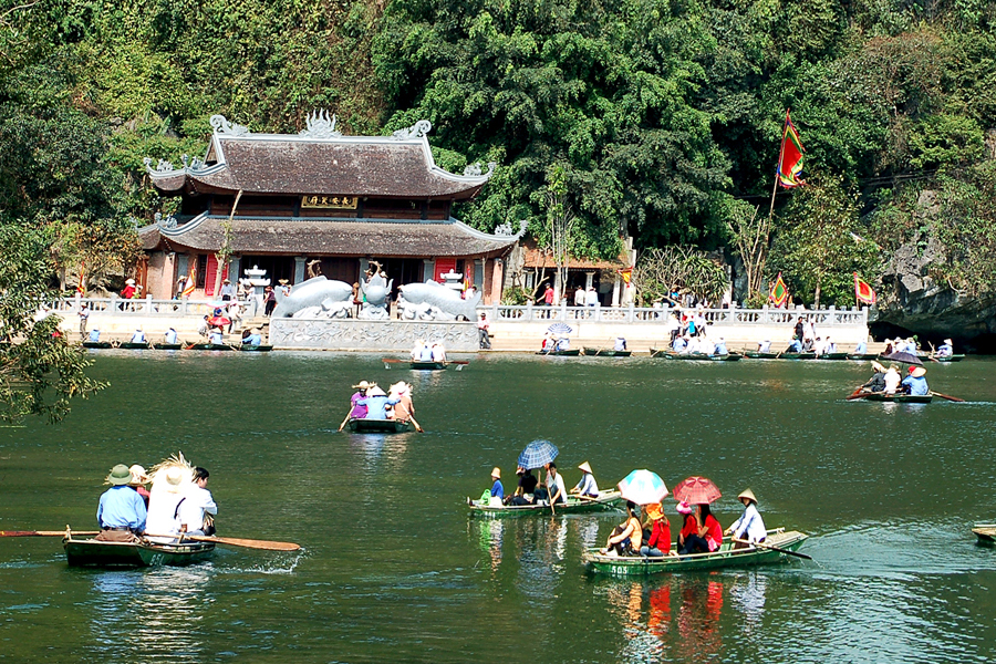 Trang An est sans doute le site le plus emblématique de Ninh Binh