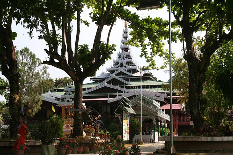 Le temple Wat Chong Kham
