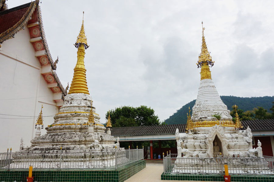 L'architecture du Wat Phra That Chom Chaeng