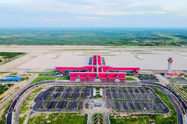 L'aéroport international à Angkor
