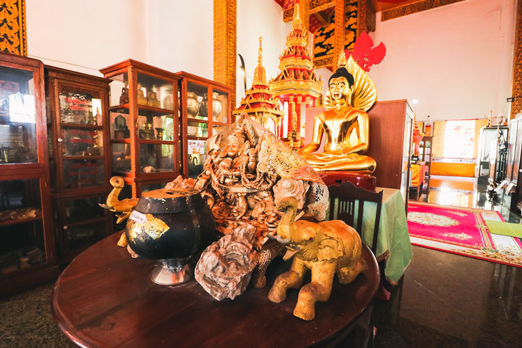 Les antiquités bouddhistes du musée