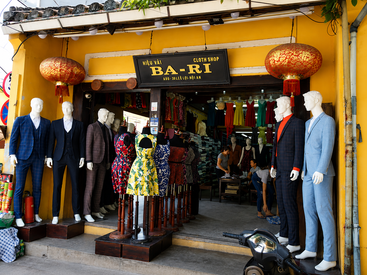 Vêtements sur mesure à Hoi An
