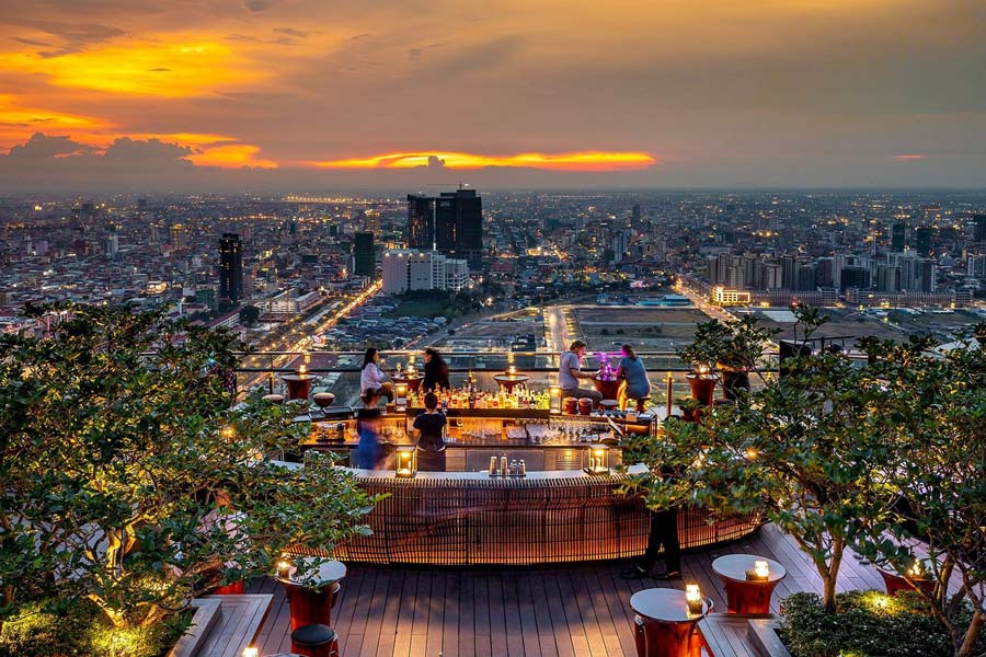 Top 7 des bars rooftop à Phnom Penh?