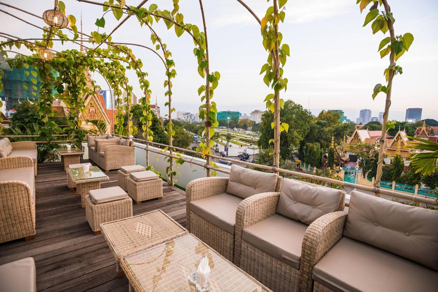 Top 7 des bars rooftop à Phnom Penh