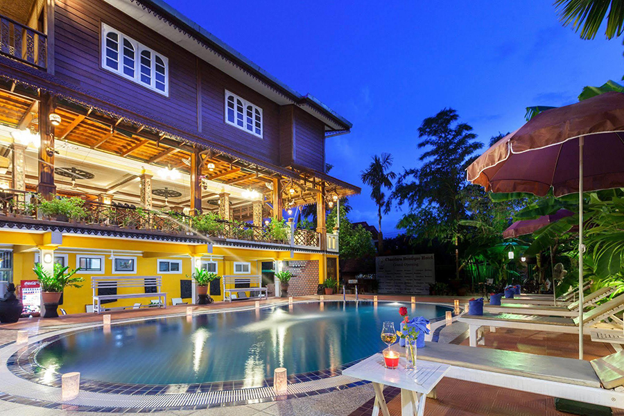 Chandara Boutique Hotel, l'un des meilleurs boutiques hôtels à Vientiane