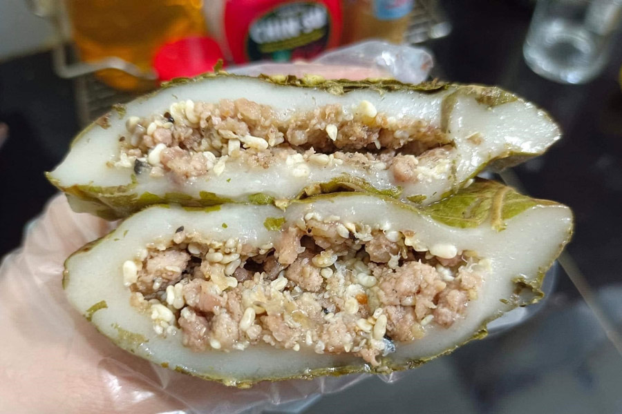 Cao Bang - Gâteau de riz aux œufs de fourmi