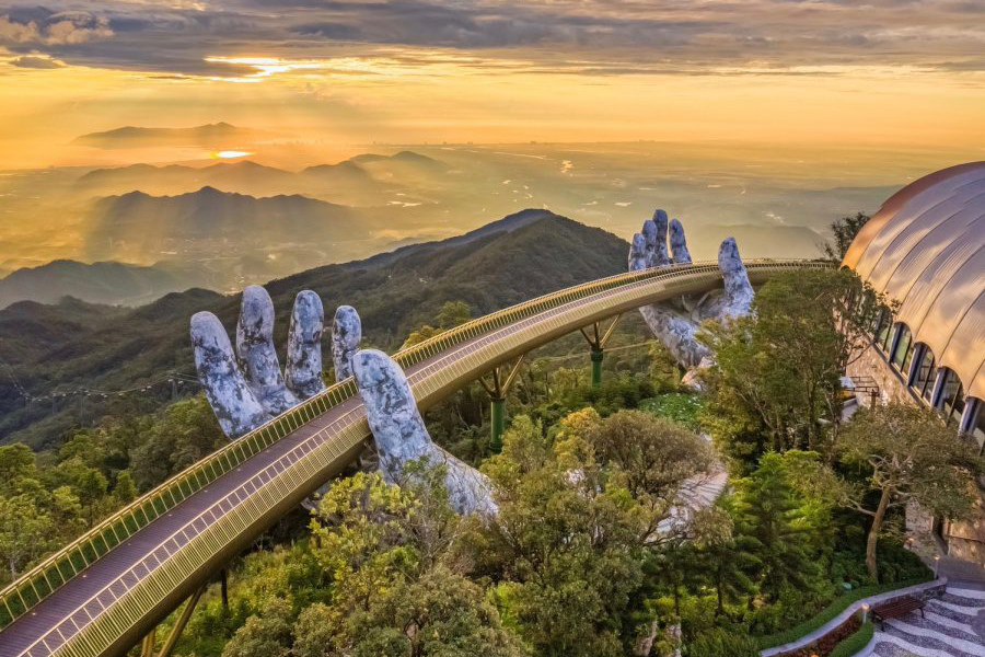 Pont d'Or à Danang