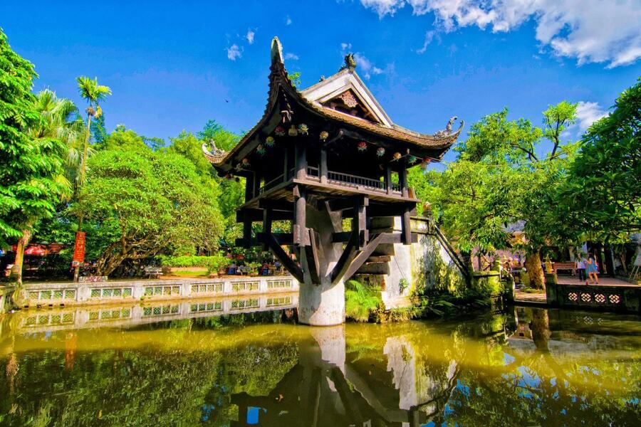 Pagode au Pilier Unique, symbole de Hanoï