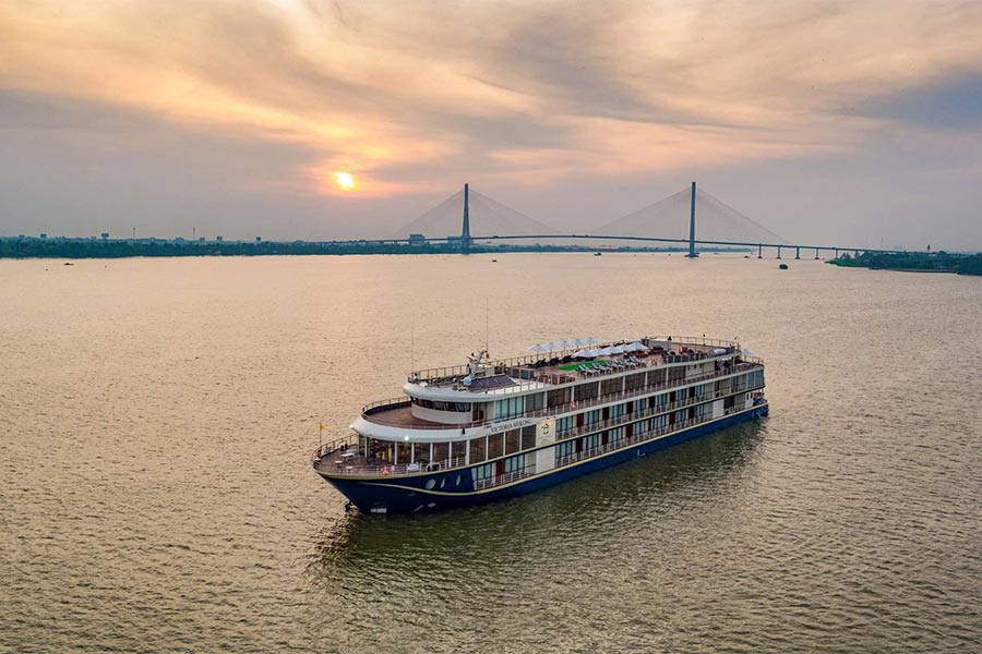 Itinéraire 4 jours au Mékong - croisière sur fleuve Tien