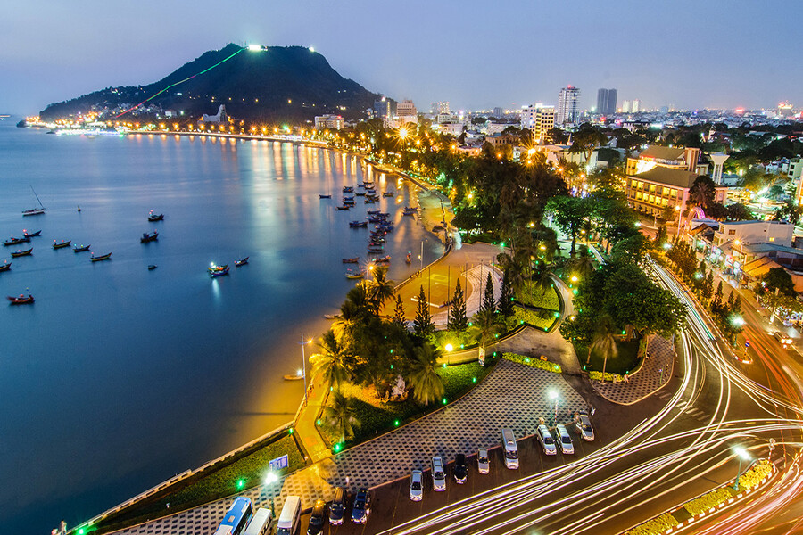 Vung Tau est une des destinations à visiter au Sud Vietnam appréciées 