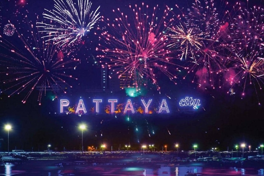 Le festival de feux d’artifice de Pattaya est un événement Pattaya d’envergure internationale