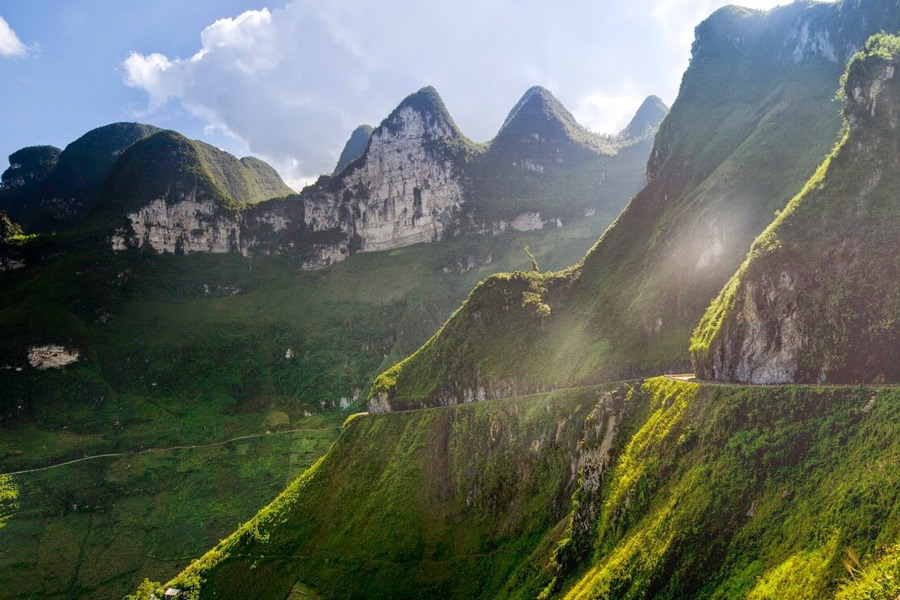 Le col de Ma Pi Leng est l'un des beaux lieux de photographie à Ha Giang 