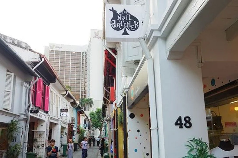 The Nail Artelier à Haji Lane