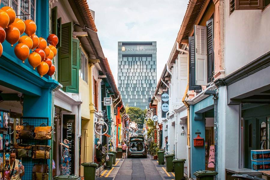 Comment se rendre à Haji Lane