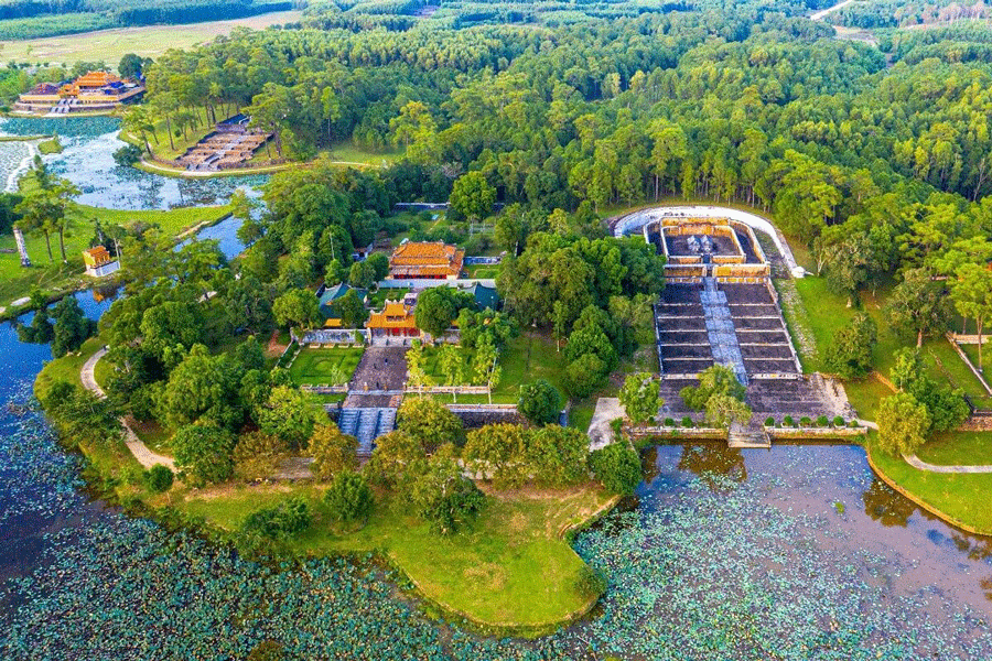 Les sites classés à l’UNESCO au Vietnam La cite imperiale de Hue