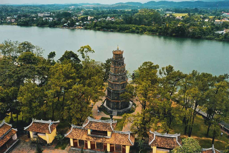 Pagode de Thien Mu - Hué 3 jours 2 nuits