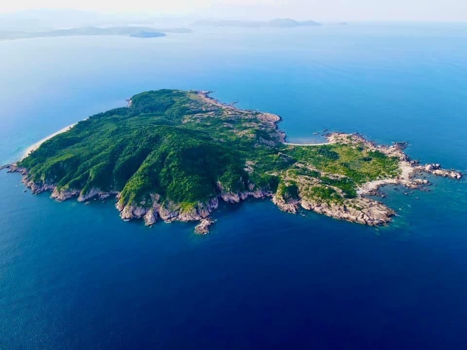 L'île de Mai Nha ne compte que quelques ménages vivant