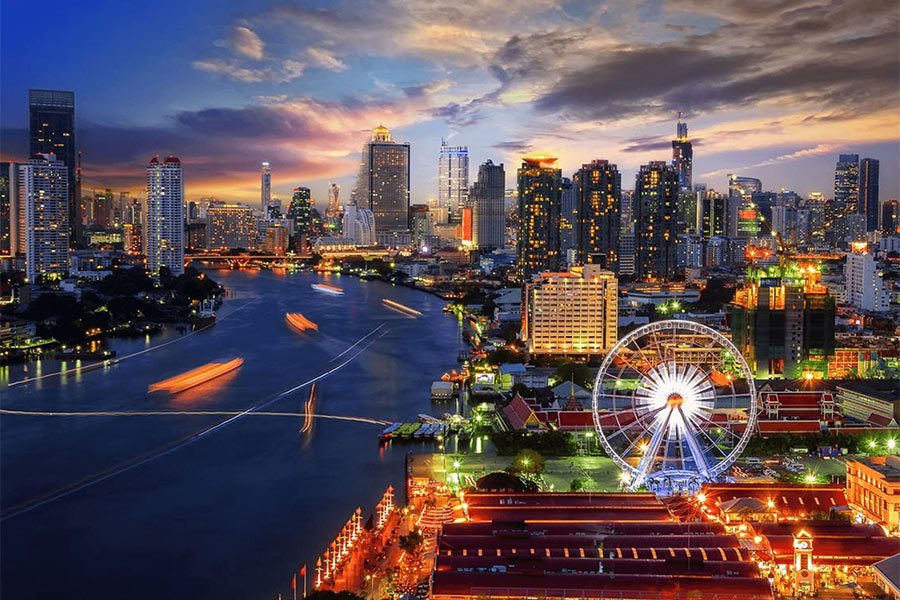 Bangkok est la première destination de l'itinéraire Thailande 7 jours pour le Songkran