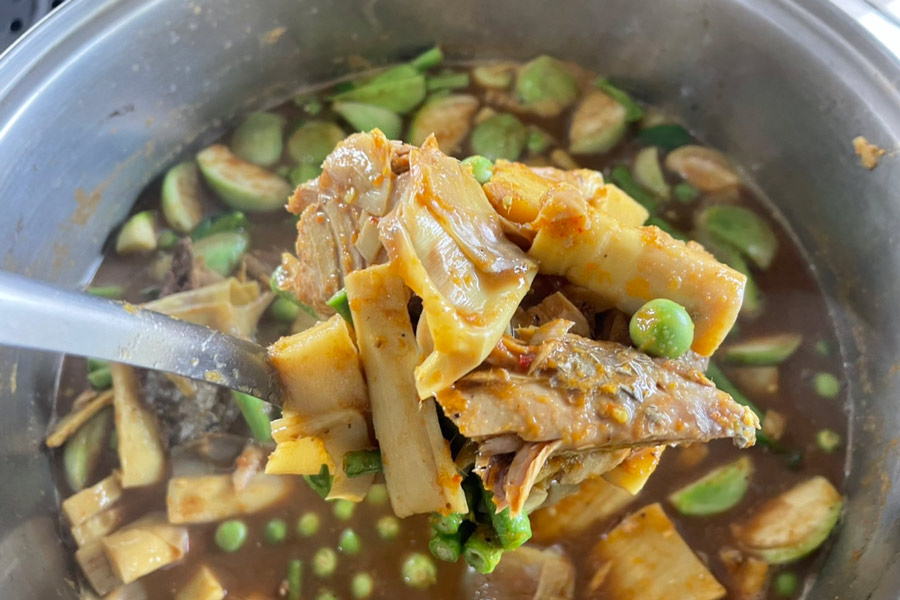 Kaeng Yuak est une spécialité culinaire de Kamphaeng Phet