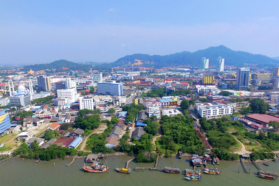 Kuantan est une ville côtière en Malaisie