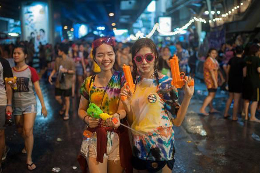 La fête de Wan Lai à Pattaya