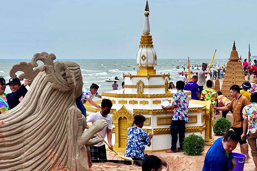 La fête de Wan Lai à Pattaya