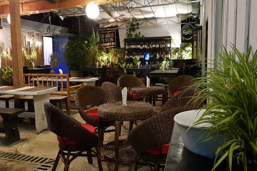 Dîner gastronomique français au restaurant Le Silapa Vientiane