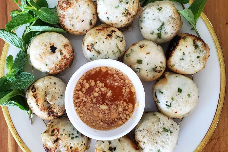 Khao Nom Krok est un dessert unique avec une délicieuse douceur au Laos