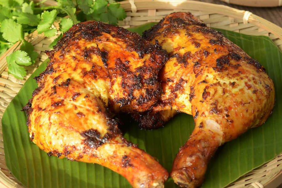 Ping Gai - l'un des plats préférés au Laos